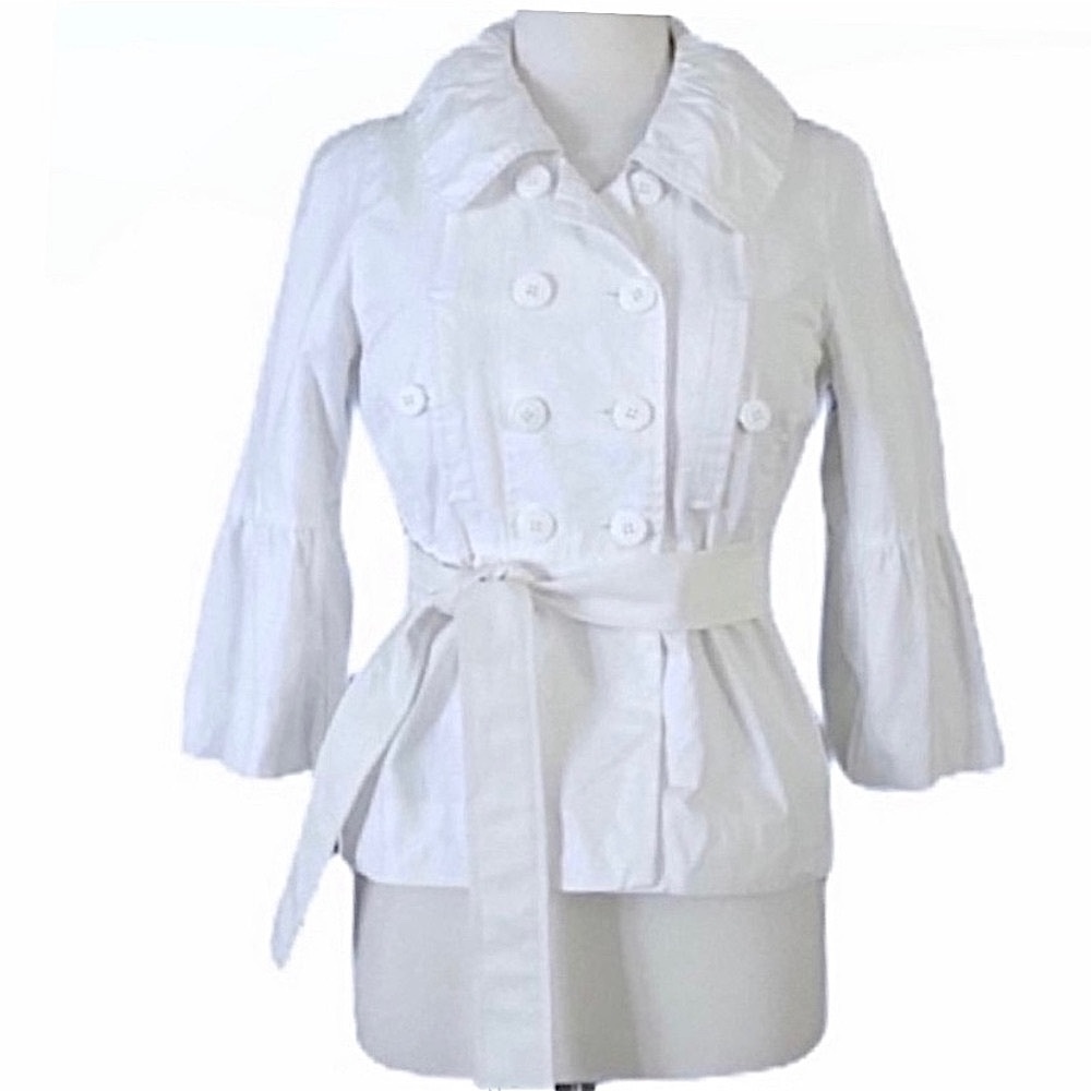 French Connection Belted Pea Coat